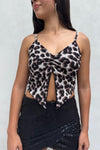 Blusa beka estilo mariposa - Animal print