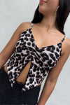 Blusa beka estilo mariposa - Animal print