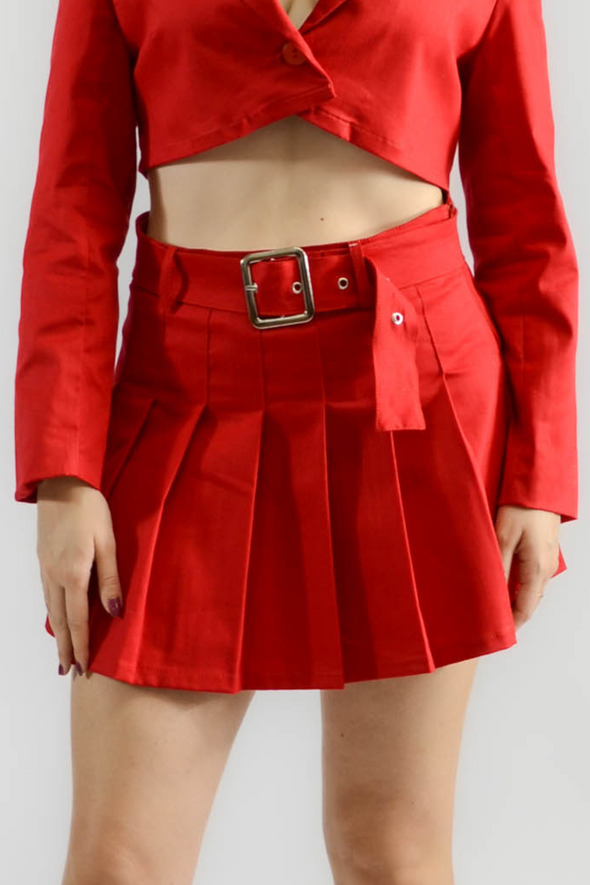 Falda koko - Rojo