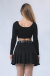 Blusa keira - Negro