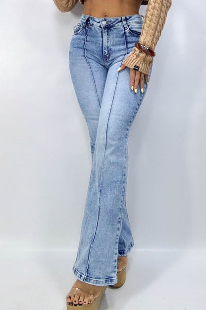Jean flare strech - Azul