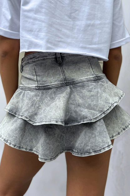 Falda Boleros – Gris Claro