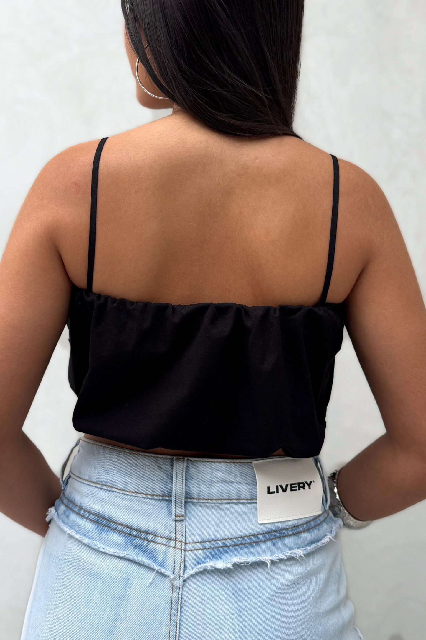 Blusa Beckett – Negro
