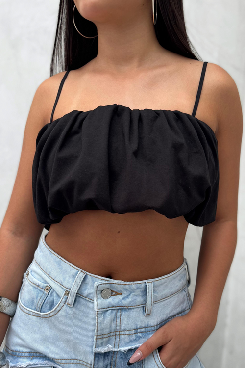 Blusa Beckett – Negro