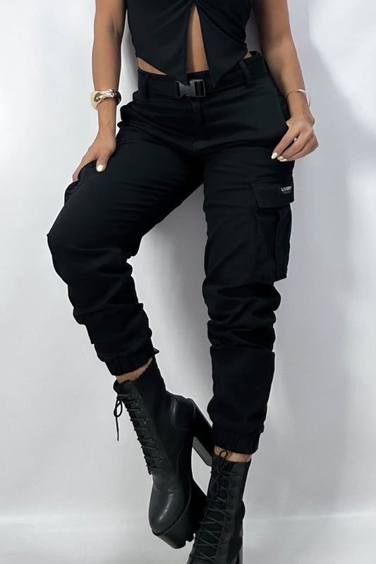 Pantalon kori drill - Negro