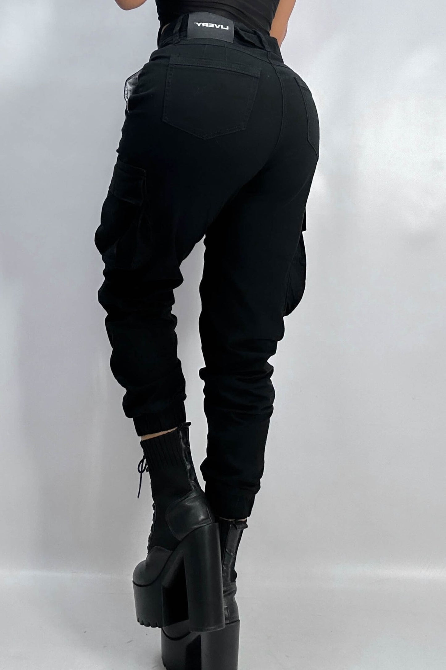 Pantalon kori drill - Negro