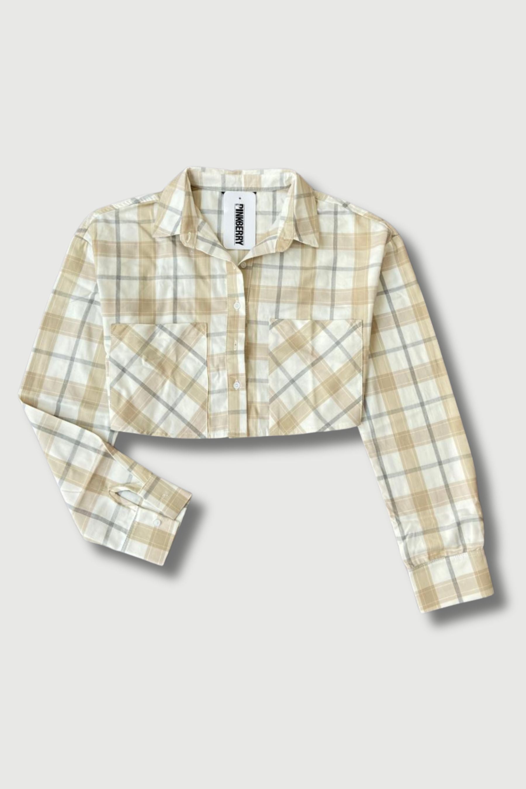 Blusa camisera anai - Crema