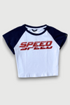 Blusa yesmin Speed - Blanco azul