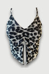 Blusa beka estilo mariposa - Animal print