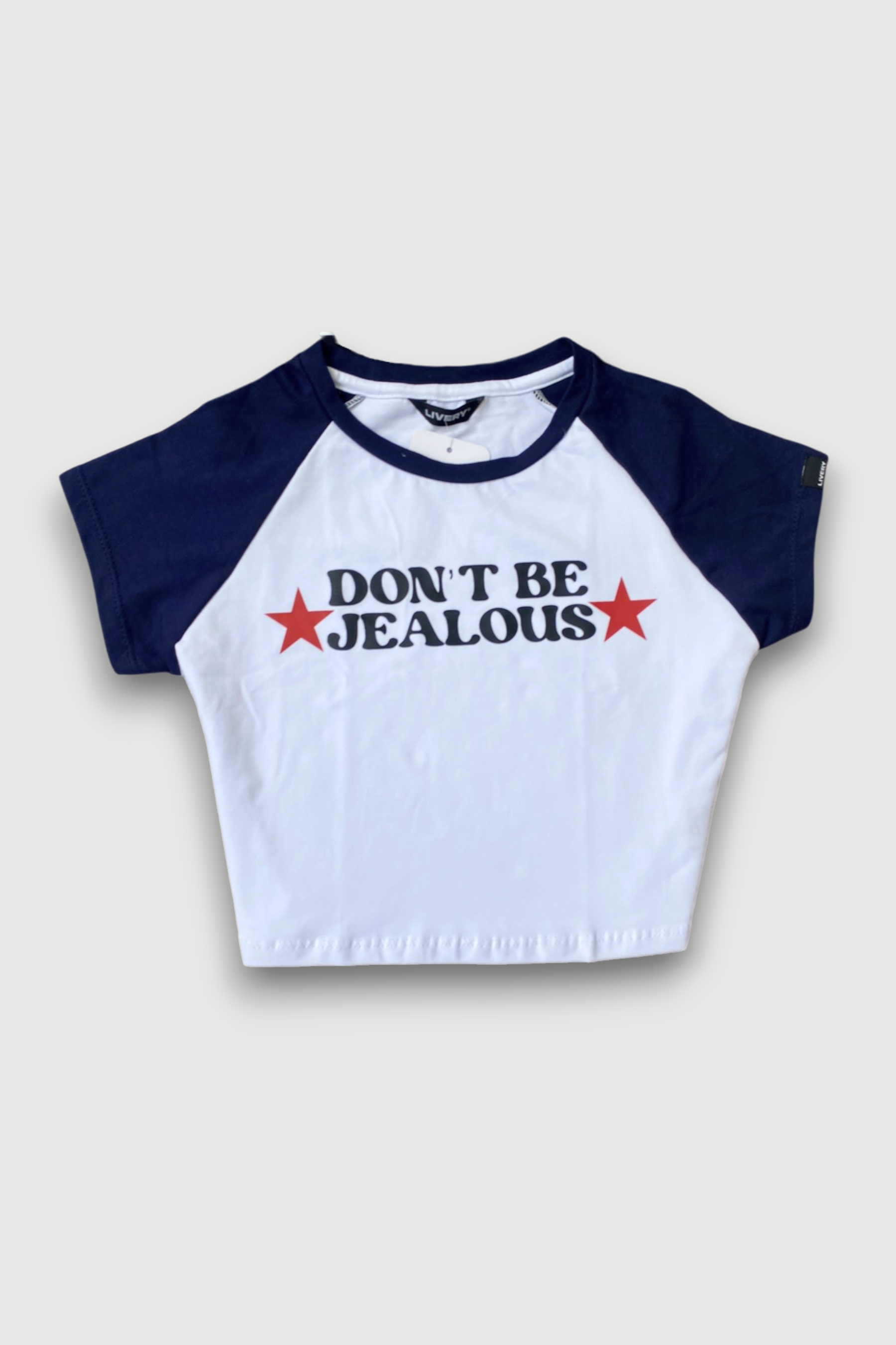 Blusa yesmin Dont be - Blanco azul