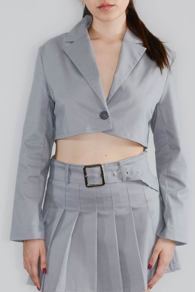 Blazer koko - Gris claro