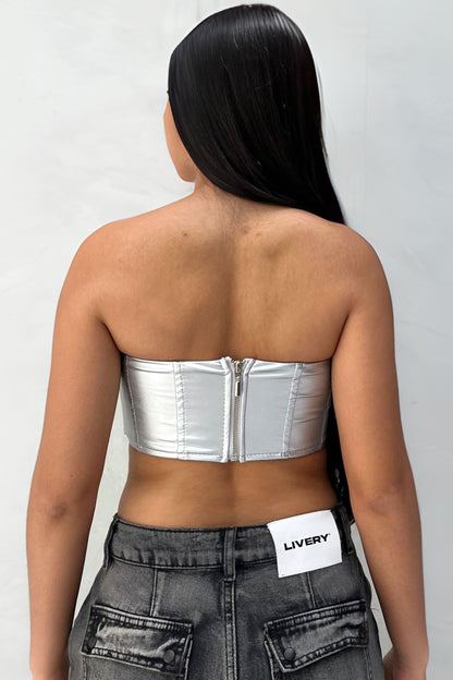 Blusa Paris - Gris