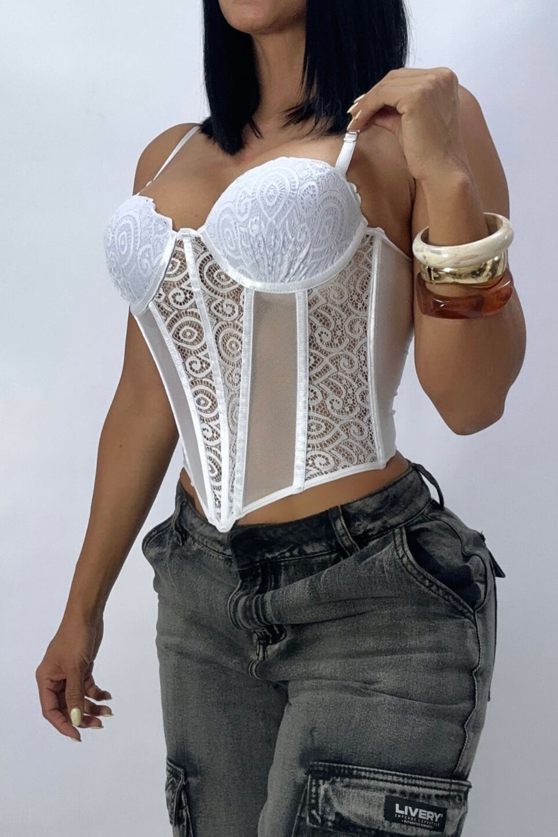 Blusa francesa - Blanco