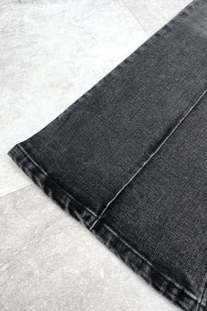 Jean flare strech - negro humo