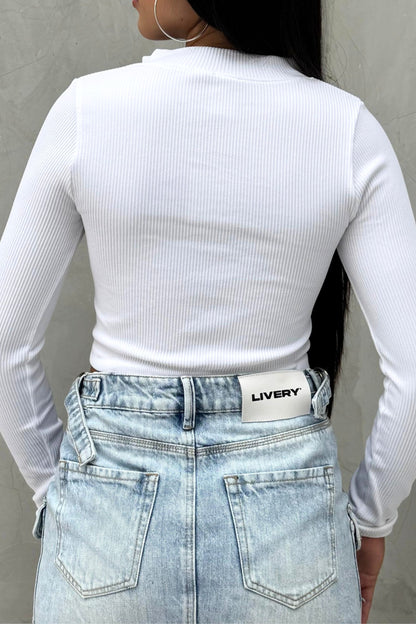 Blusa Basil – Blanco