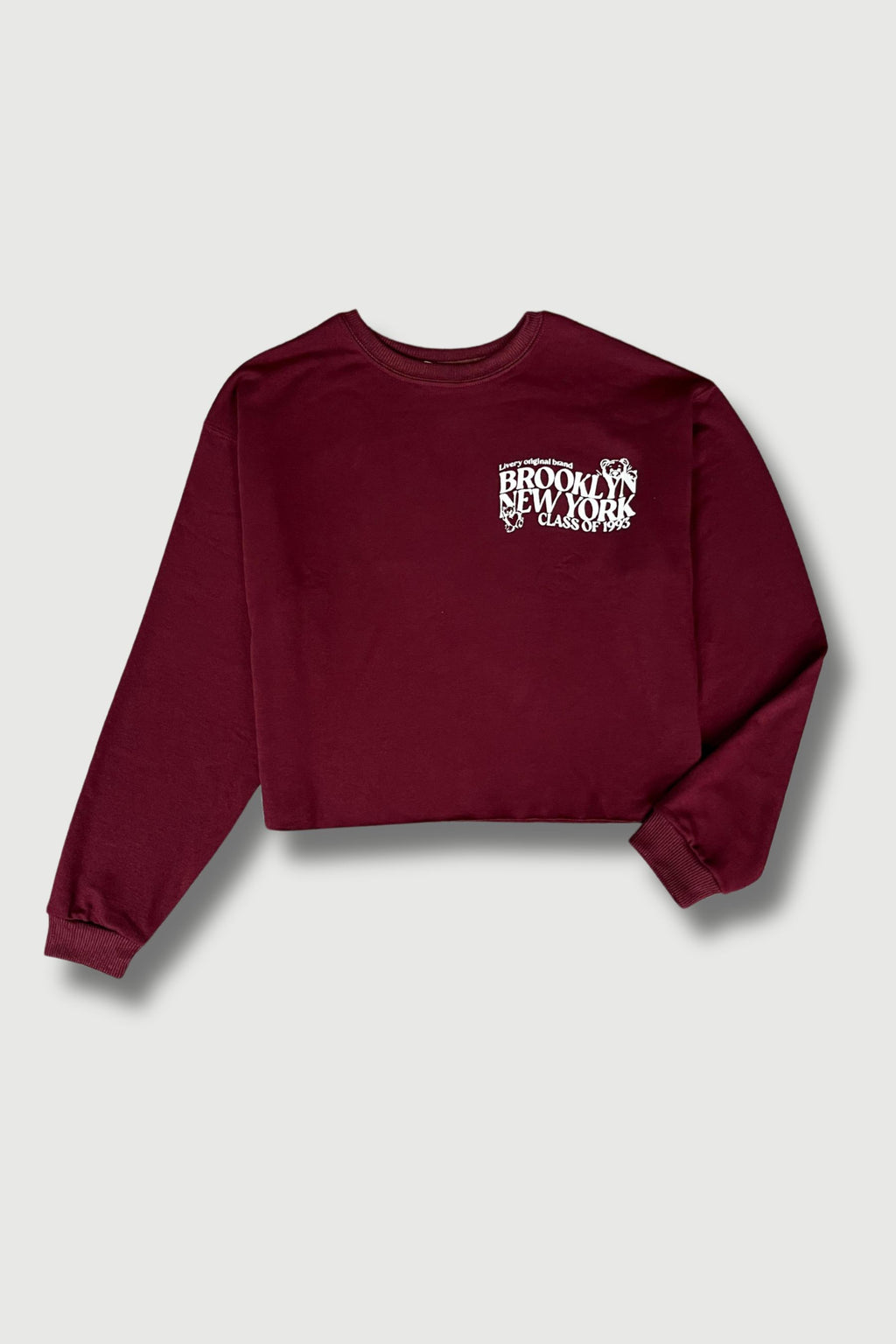 Blusa bear - Vinotinto