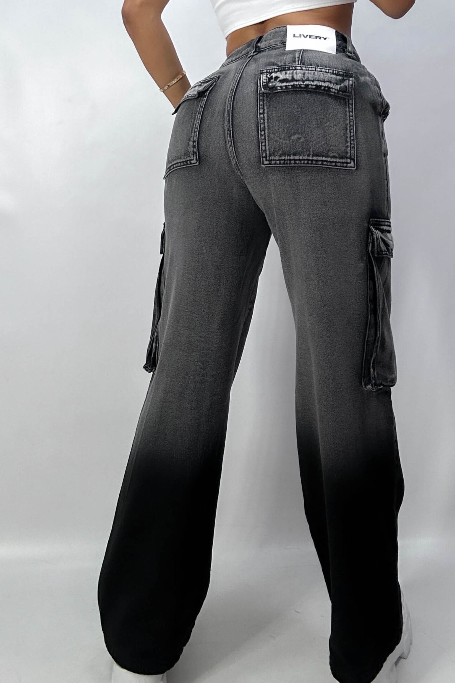 Jean Clay Cargo – Negro