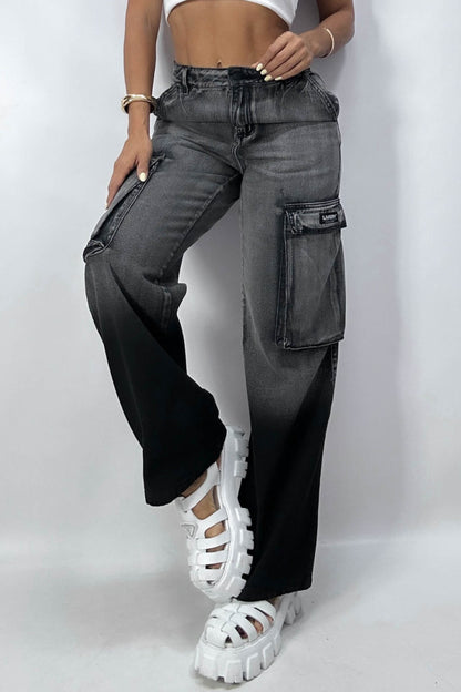 Jean Clay Cargo – Negro