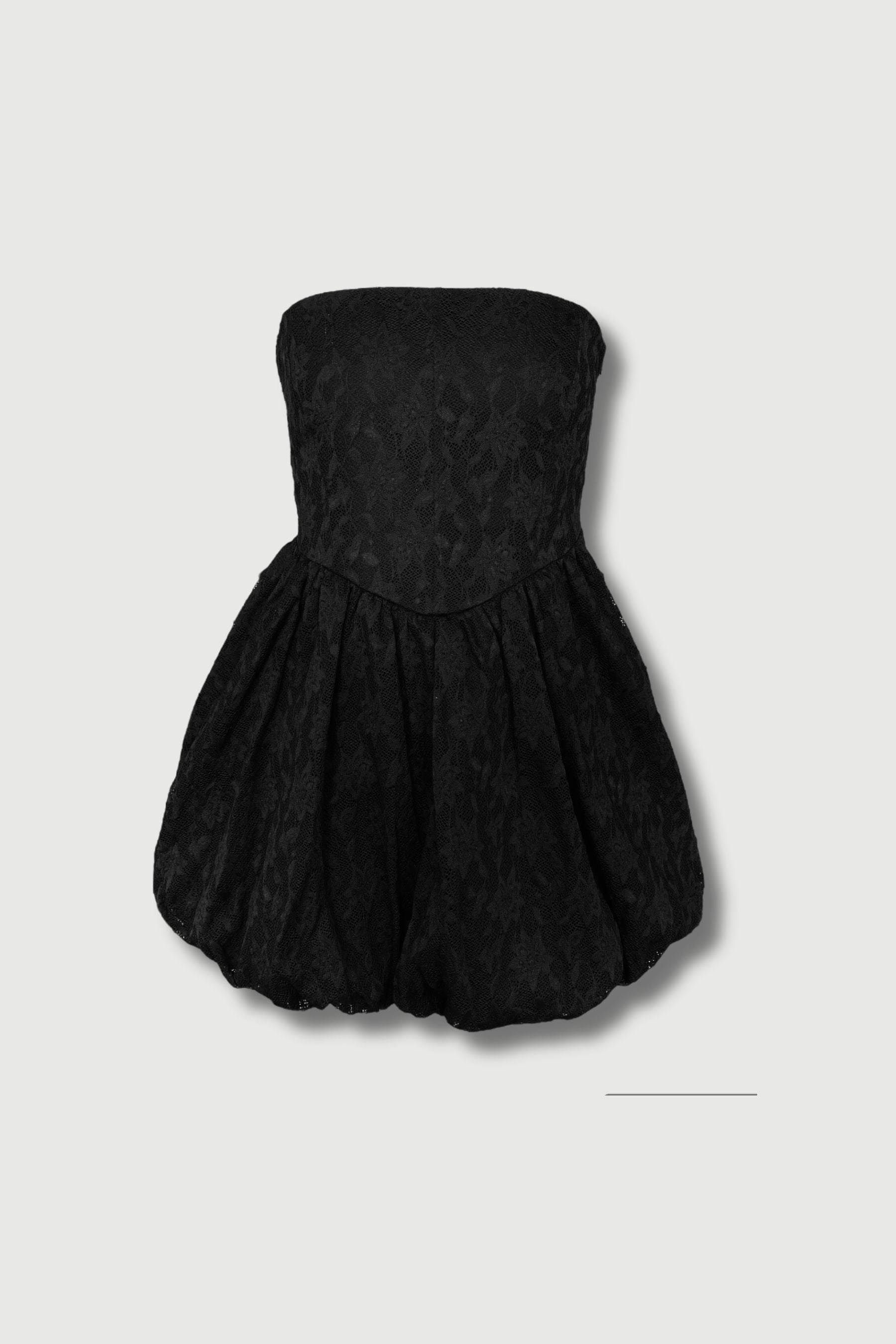 Vestido sophy corset - Negro