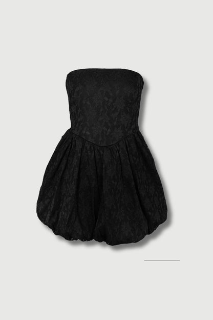 Vestido sophy corset - Negro