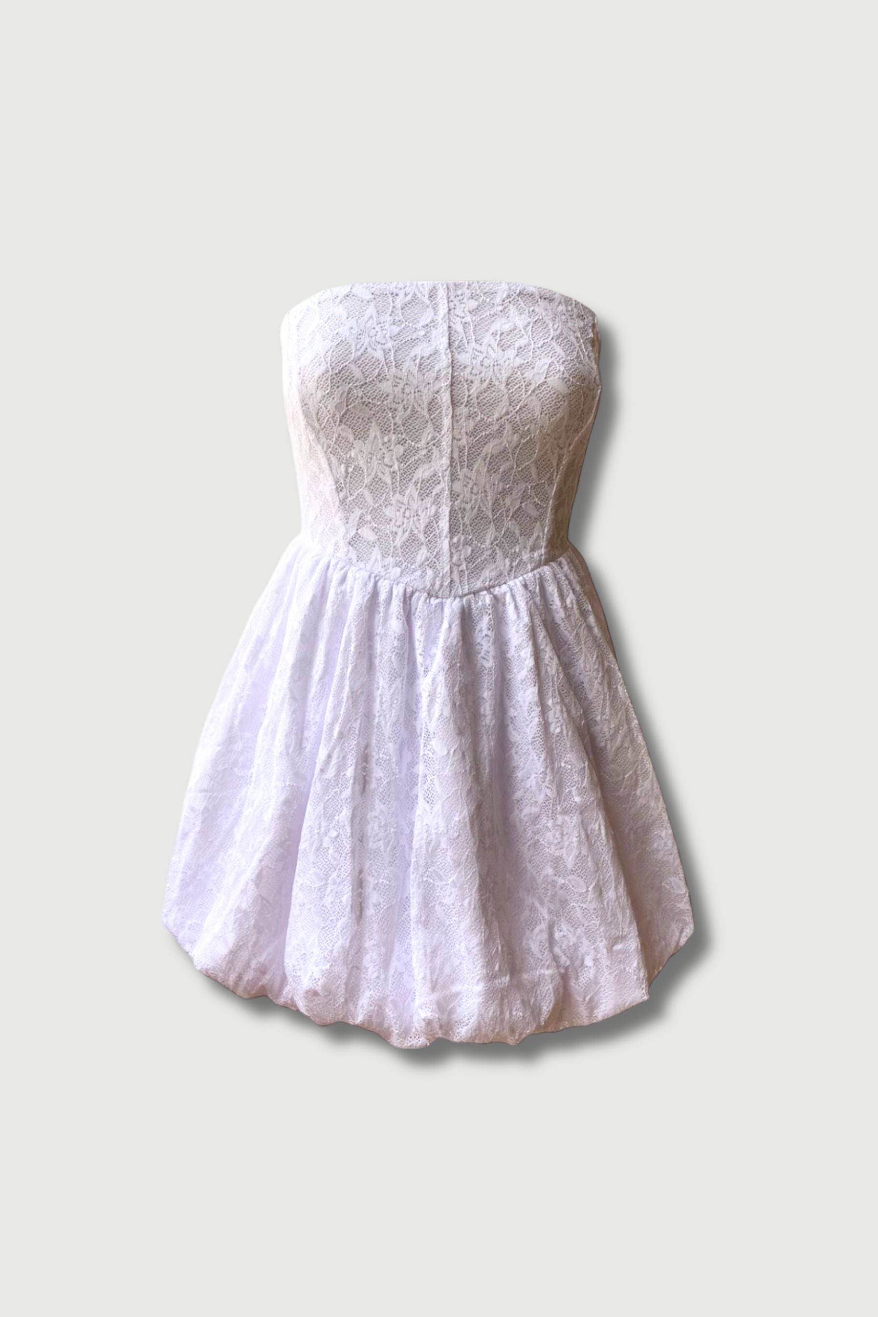 Vestido sophy corset - Blanco