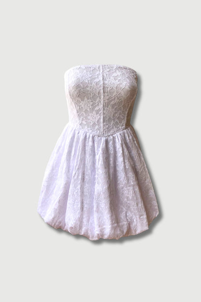 Vestido sophy corset - Blanco