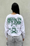 Blusa bear - Blanco