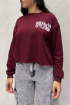 Blusa bear - Vinotinto