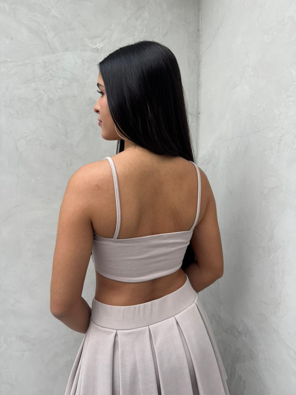 Blusa Janna  - Caqui