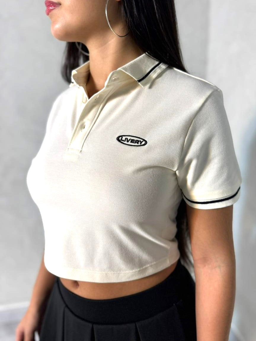 Blusa Kandall – Marfil