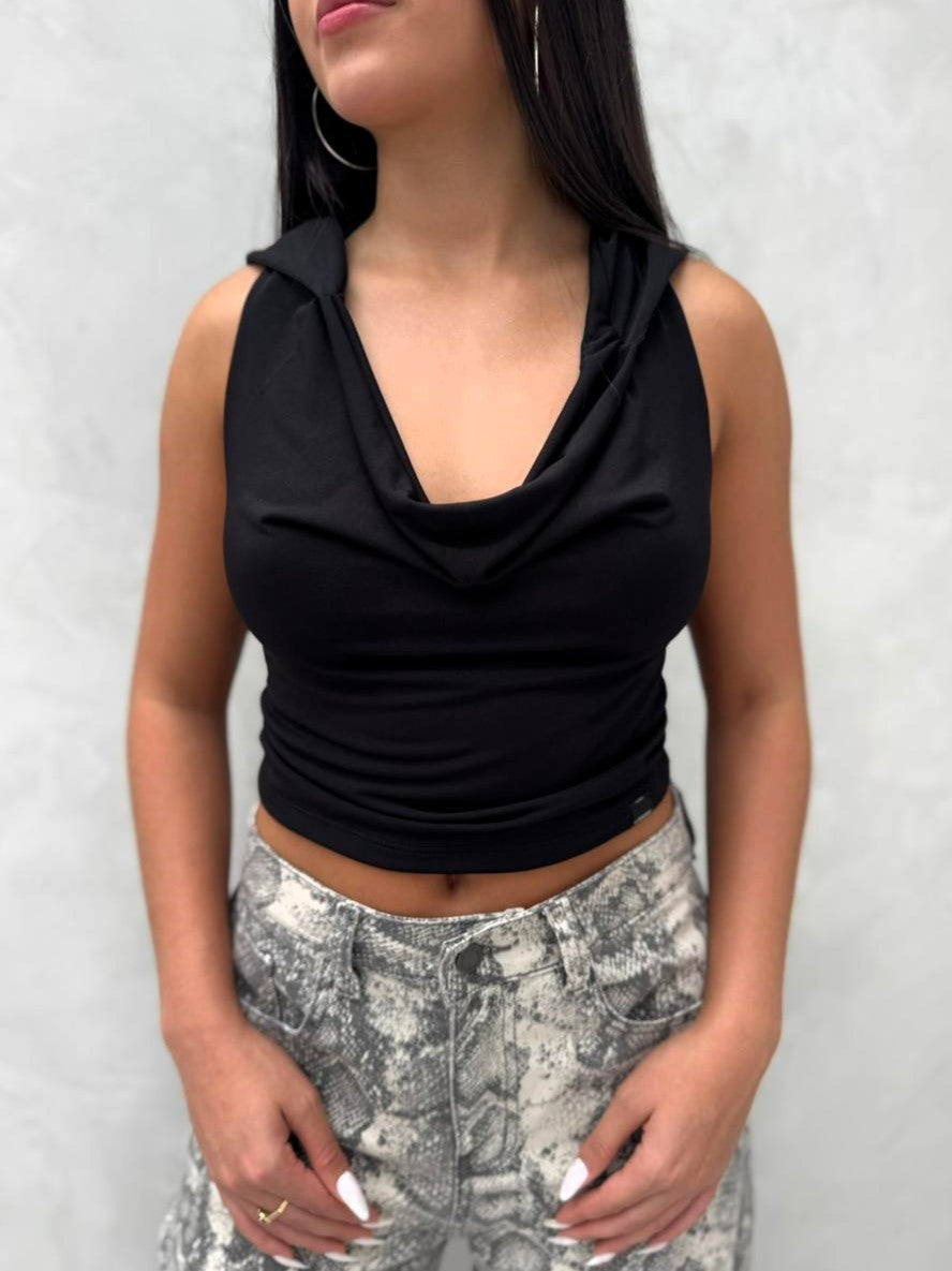 Blusa Crowd - Negro