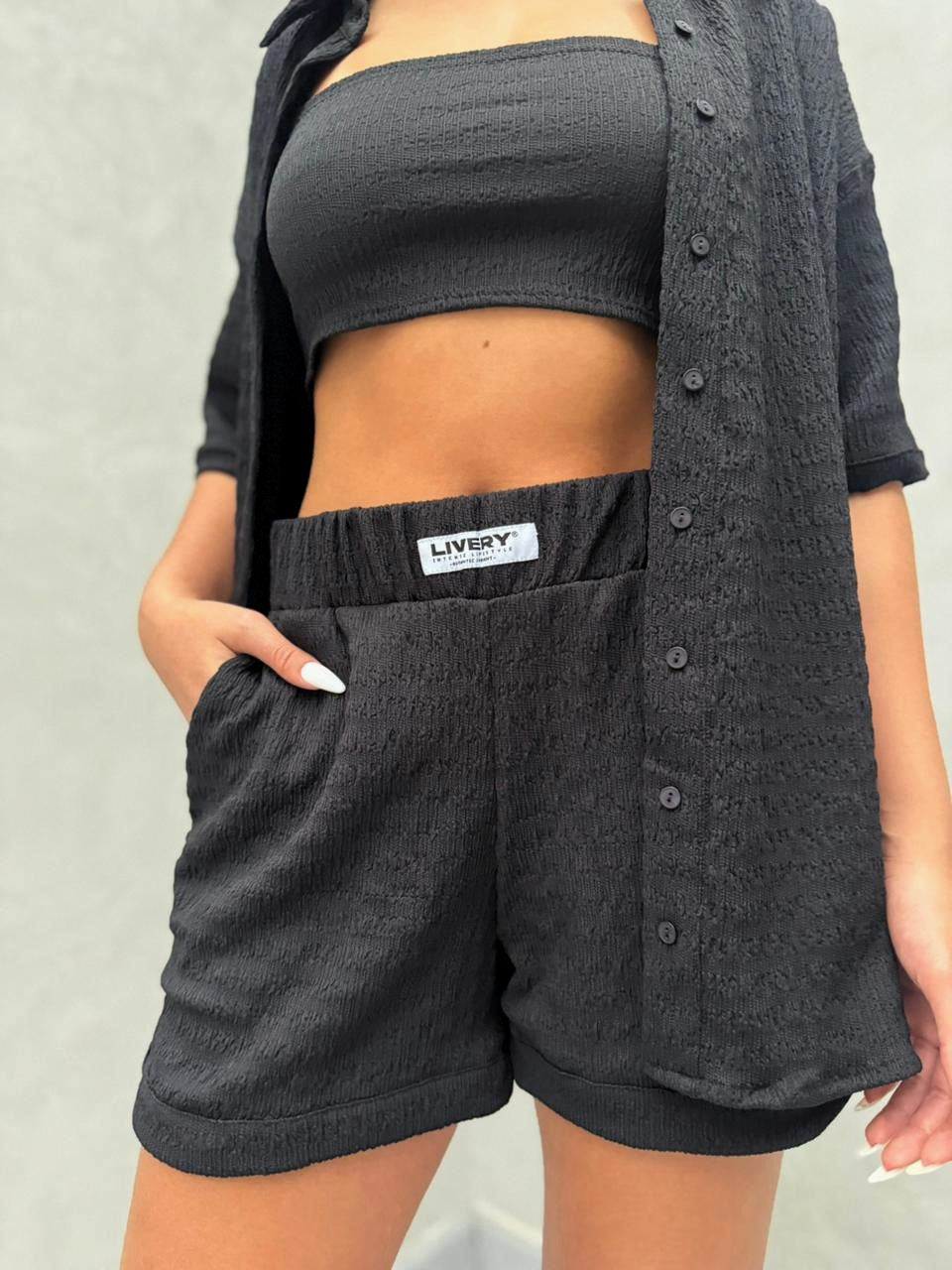 Trio sorvette - Negro