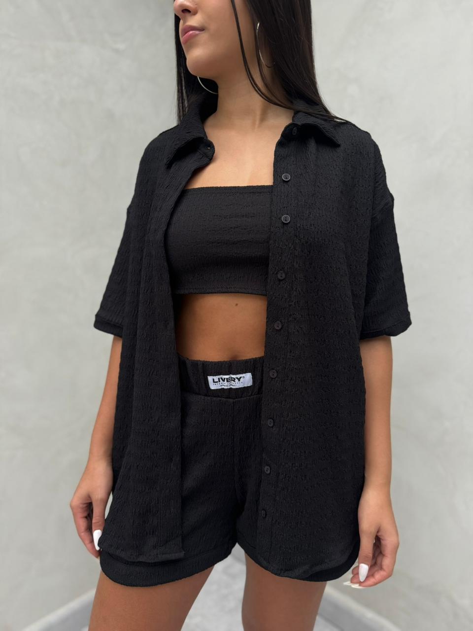 Trio sorvette - Negro