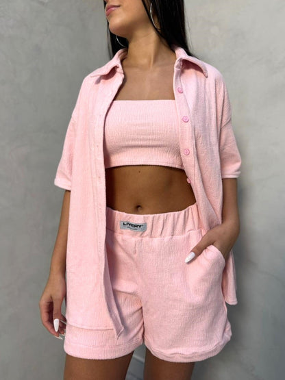 Trio sorvette - Rosa