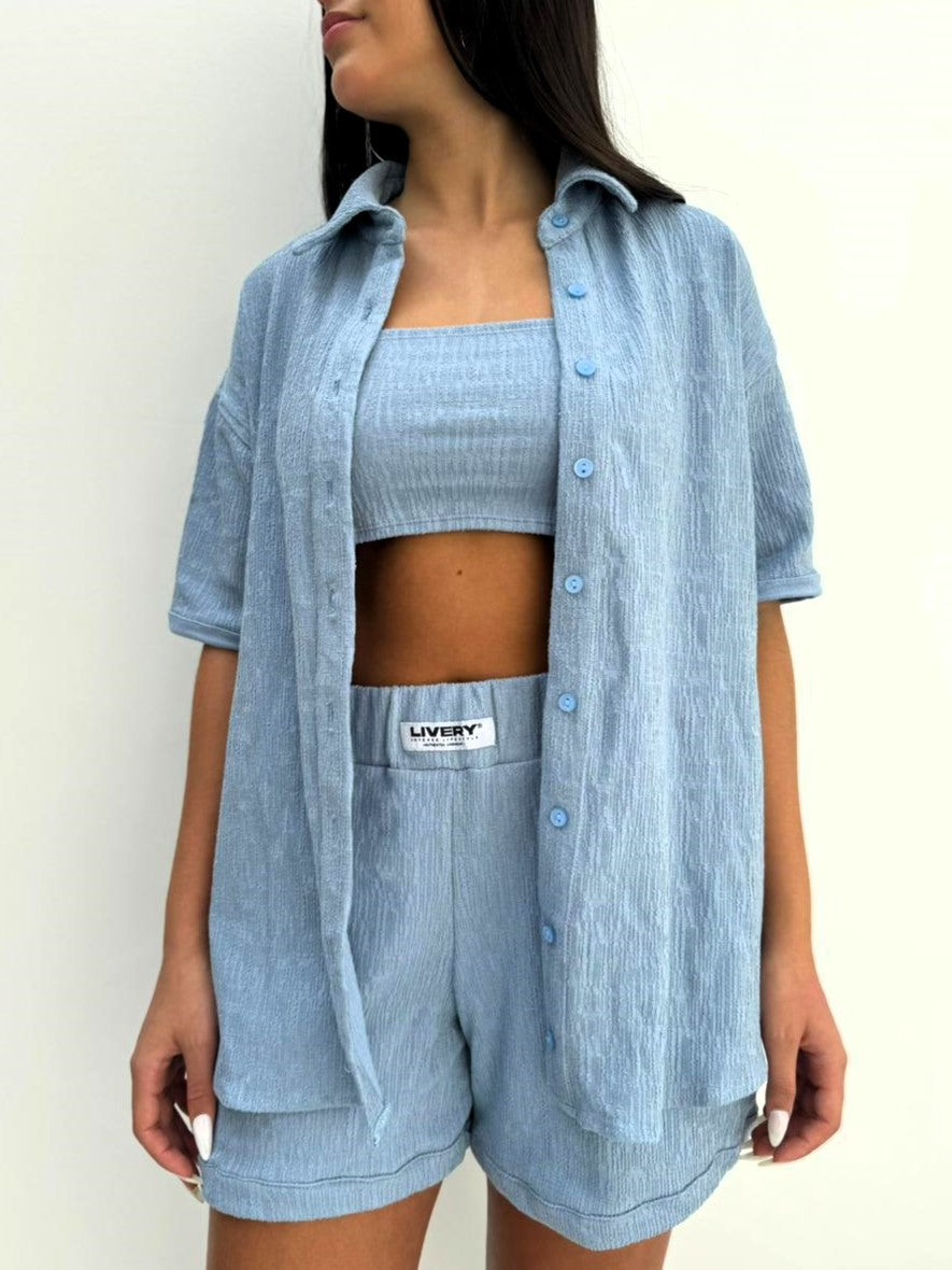 Trio sorvette - Azul