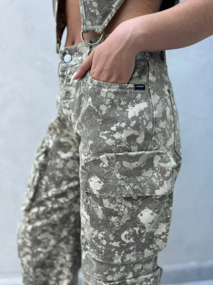 Jean Military cargo multibolsillos