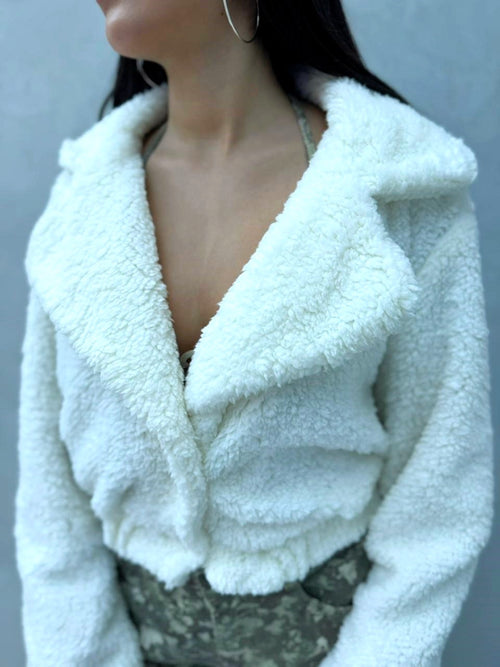 Chaqueta Nevada ovejera - Marfil