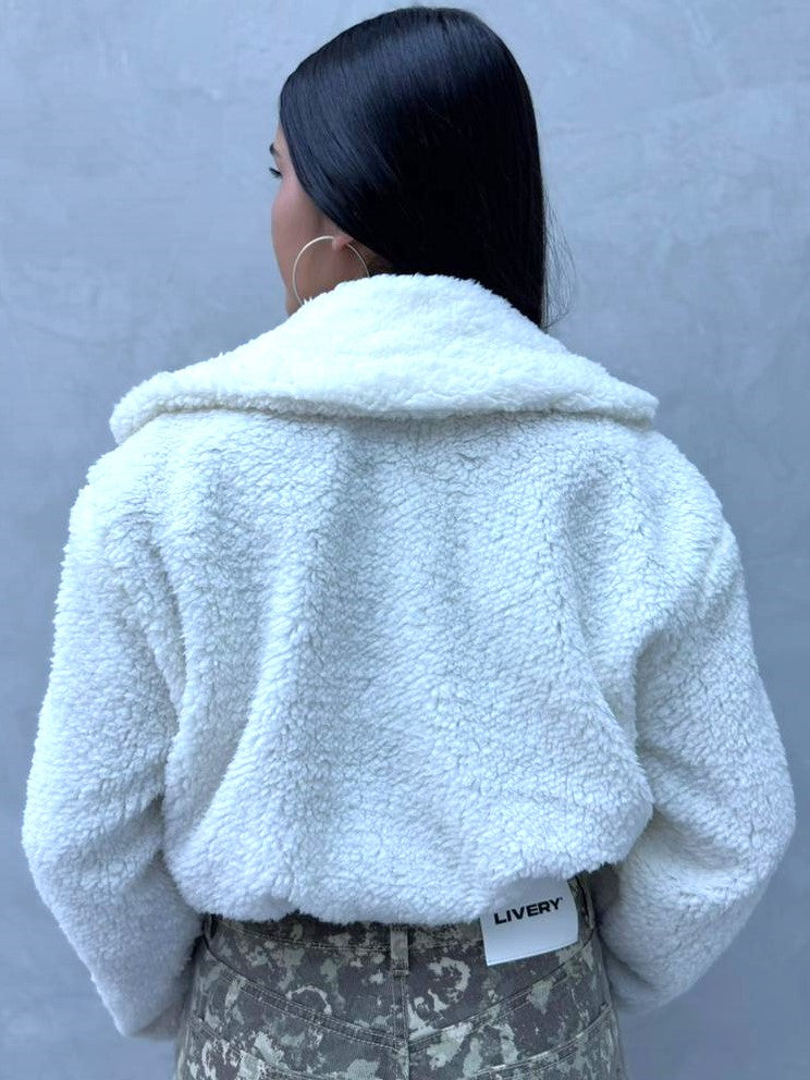 Chaqueta Nevada ovejera - Marfil