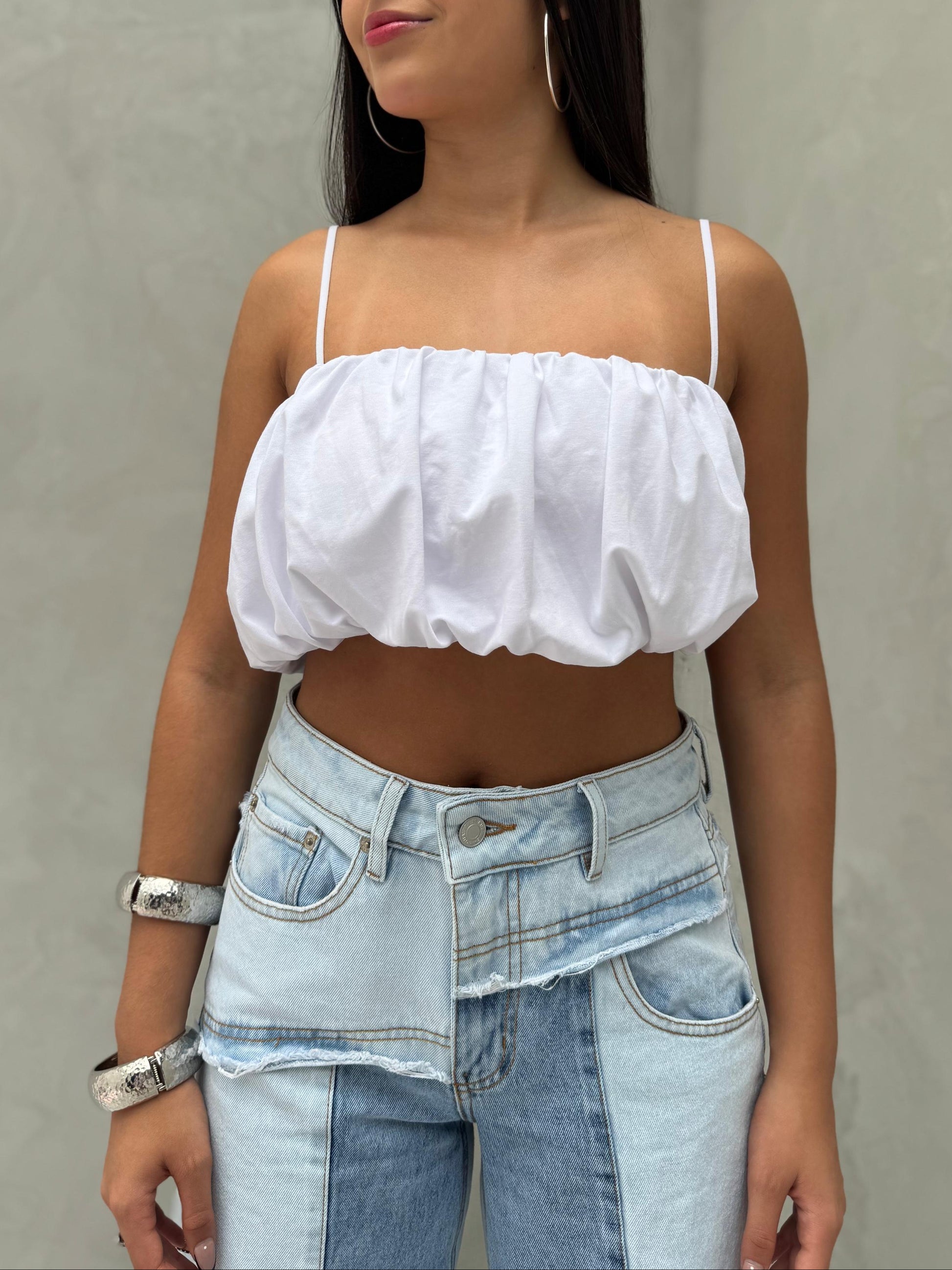 Blusa Beckett – Blanco