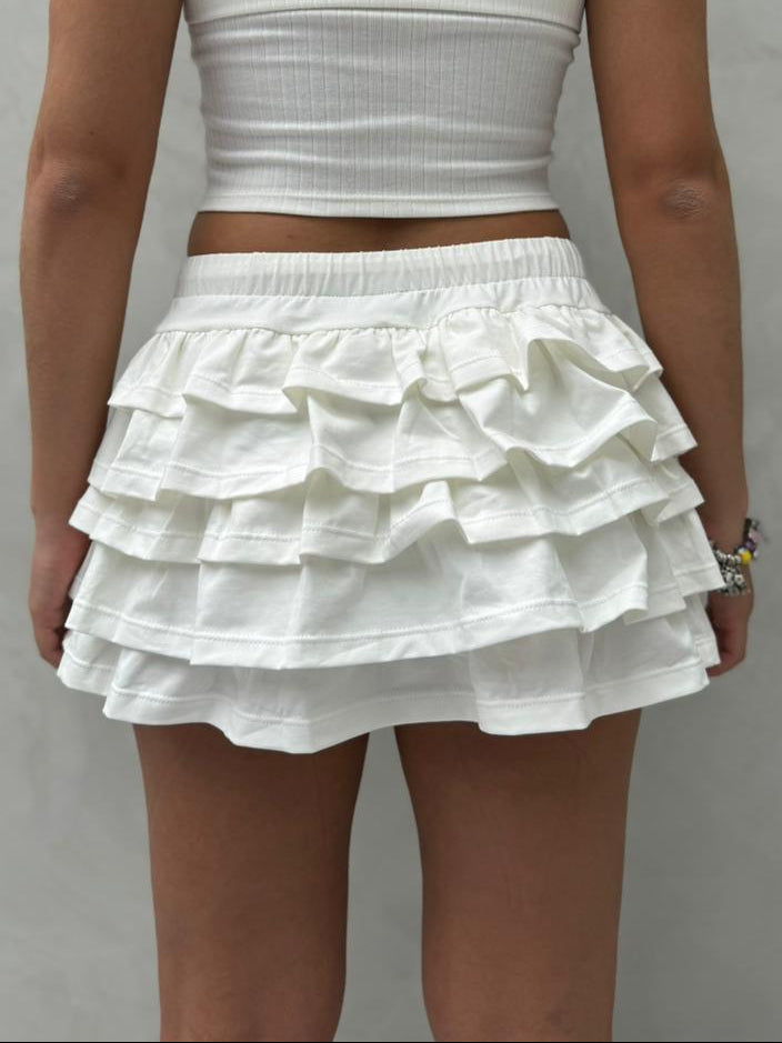 Falda Ivette - Marfil