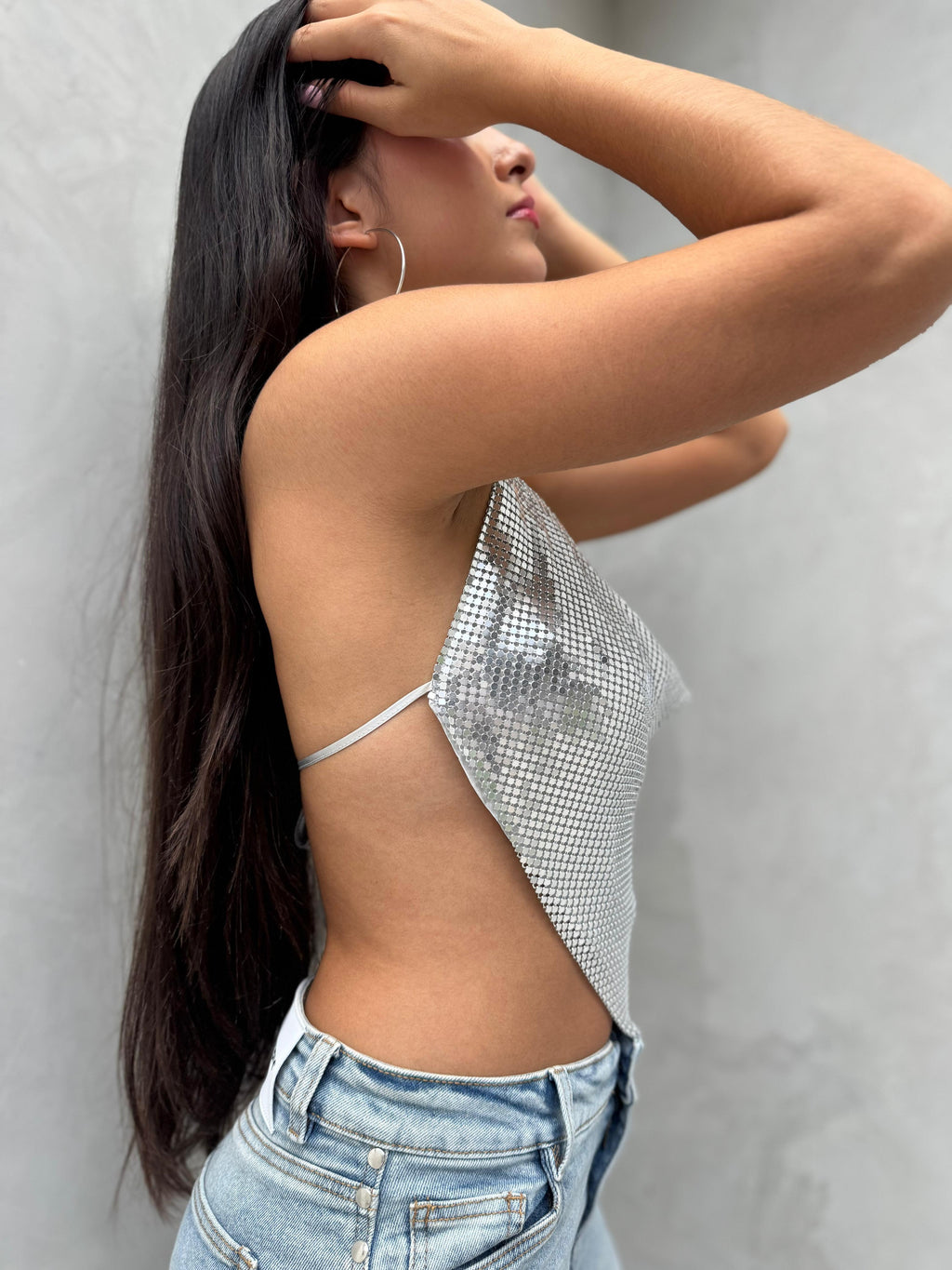 Blusa madrid luxury - Plateado