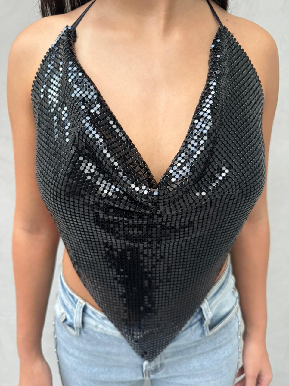 Blusa madrid luxury - Negro