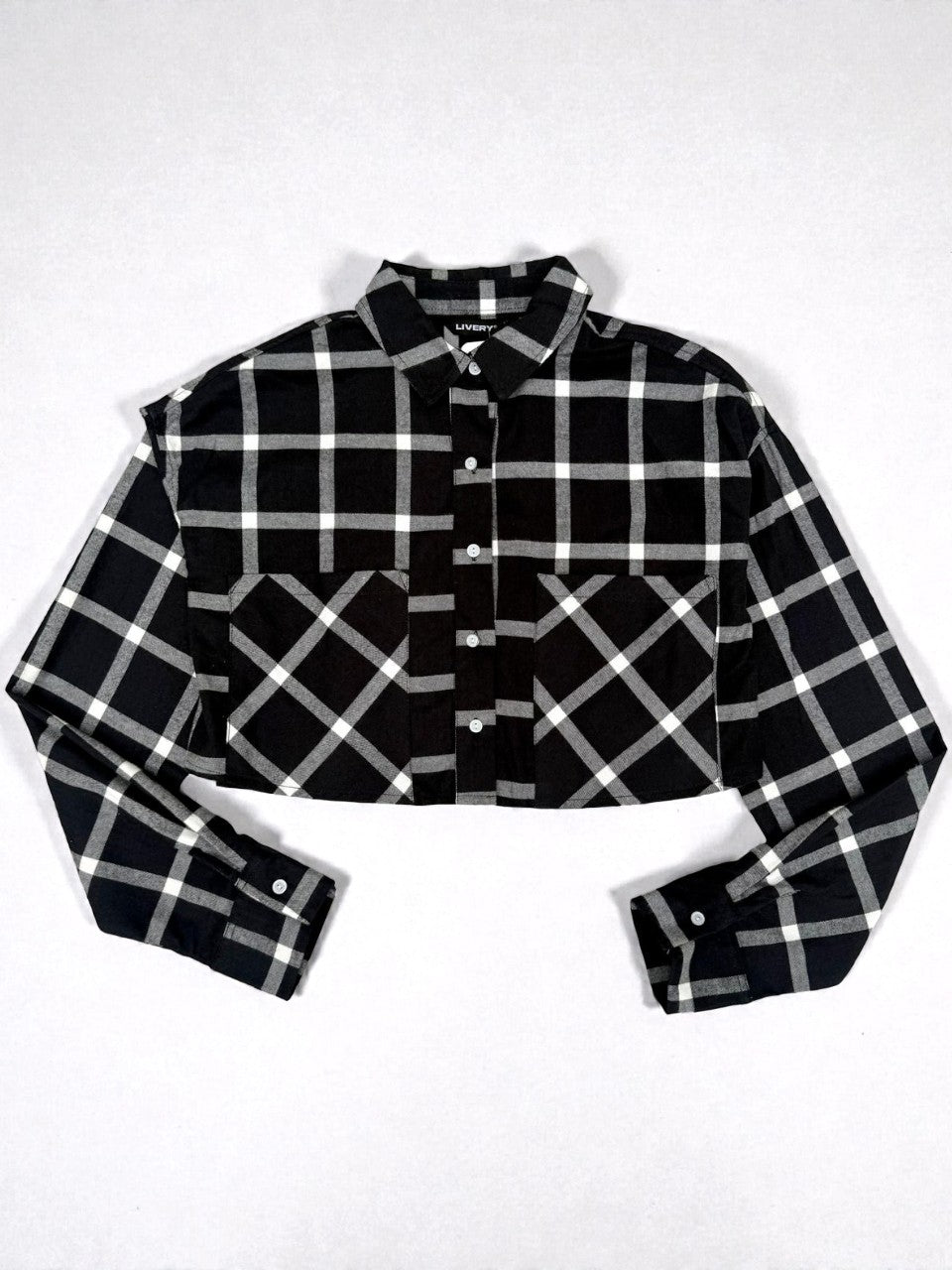 Blusa camisera anai  - Negra