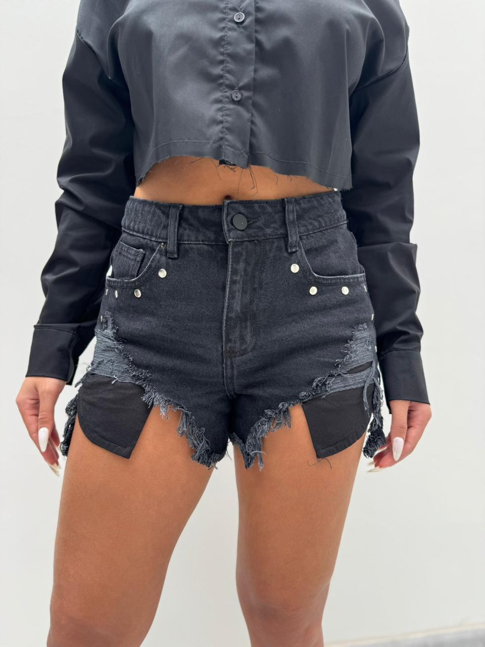 Short hendrick - Negro humo