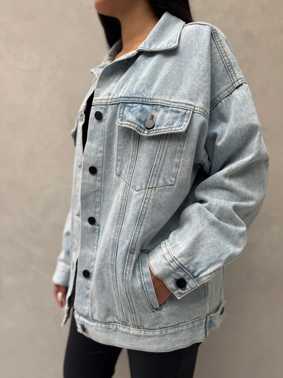 Chaqueta denim blessed