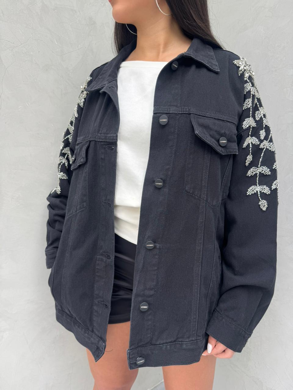 Chaqueta Betsy oversize denim