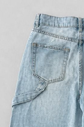Jean Brooklyn fit recto roto - azul hielo