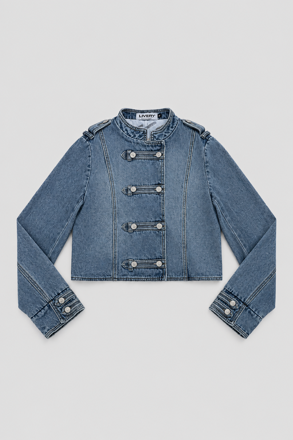 Chaqueta Napoleón denim