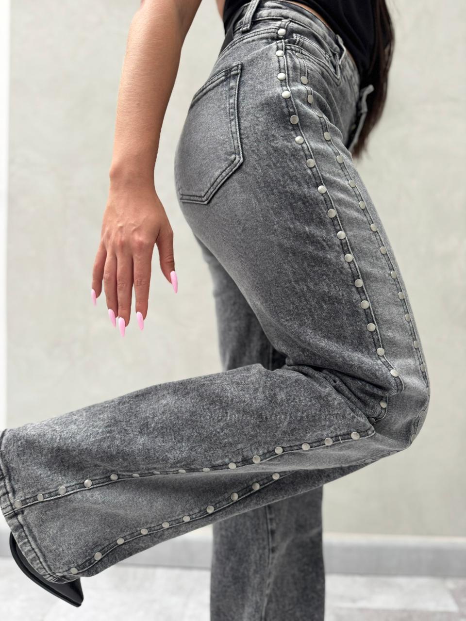 Jean Vermont semi Flare con taches laterales