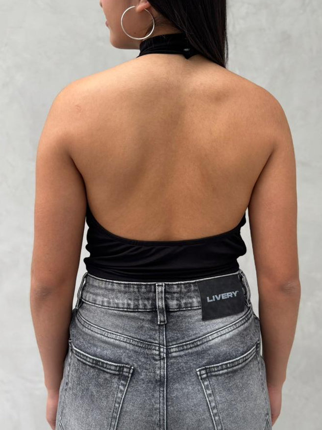 Blusa Collins - Negro